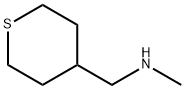 甲基[(硫杂-4-基)甲基]胺 结构式