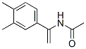 Acetamide,  N-[1-(3,4-dimethylphenyl)ethenyl]- 结构式