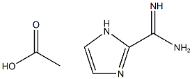 IMidazole-2-aMidine aceta... 结构式