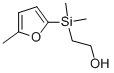 2-(DIMETHYL(5-METHYLFURAN-2-YL)SILYL)ETHANOL 结构式