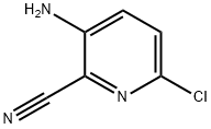 3-氨基-6-氯嘧啶-2-腈基 结构式