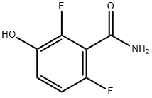 2,6-二氟-3-羟基苯甲酰胺 结构式