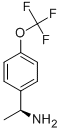 (AS)-A-甲基-4-(三氟甲氧基)-苯甲胺 结构式