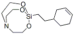 1-[2-(3-Cyclohexen-1-yl)ethyl]-2,8,9-trioxa-5-aza-1-silabicyclo[3.3.3]undecane 结构式