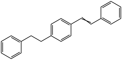 1-(反-2-苯乙烯基)-4-(2-苯乙烯基)苯 结构式