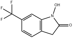 1-羟基-6-三氟甲基吲哚-2-酮 结构式