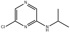 2-CHLORO-6-ISOPROPYLAMINOPYRAZINE 结构式