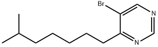 5-BROMO-4-ISOOCTYLPYRIMIDINE 结构式