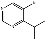 5-溴-4-异丙基嘧啶 结构式