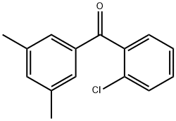2-Chloro-3',5'-dimethylbenzophenone 结构式