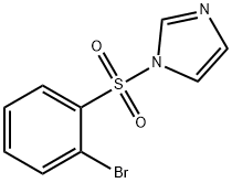 1-(2-BROMOPHENYLSULFONYL)-1H-IMIDAZOLE 结构式