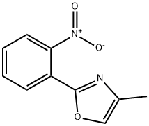 4-METHYL-2-(2-NITROPHENYL)OXAZOLE 结构式