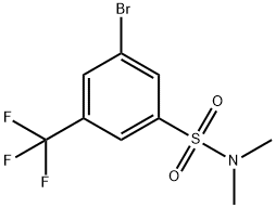 3-Bromo-N,N-dimethyl-5-(trifluoromethyl)benzenesulfonamide