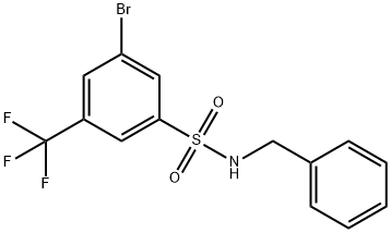 N-Benzyl-3-bromo-5-(trifluoromethyl)benzenesulfonamide