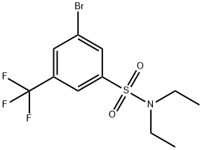 3-Bromo-N,N-diethyl-5-(trifluoromethyl)benzenesulfonamide