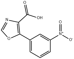 5-(3-Nitrophenyl)oxazole-4-carboxylicacid