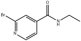 2-BROMO-N-ETHYLISONICOTINAMIDE 结构式