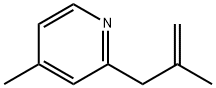 4-Methyl-2-(2-methyl-propenyl)-pyridine 结构式