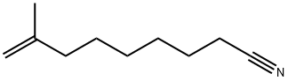 8-Methylnon-8-enenitrile 结构式