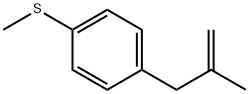 甲基(4-(2-甲基烯丙基)苯基)硫烷 结构式