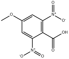4-甲氧基-2,6-二硝基苯甲酸 结构式