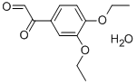 2-(3,4-二乙氧基苯基)-2-氧乙醛 结构式