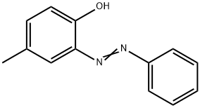 2-苯基偶氮-4-甲基苯酚 结构式