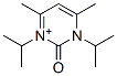 Pyrimidinium,  4,6-dimethyl-1,3-bis(1-methylethyl)-2-oxo- 结构式