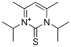 Pyrimidinium,  4,6-dimethyl-1,3-bis(1-methylethyl)-2-thioxo- 结构式