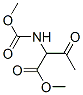 Butanoic  acid,  2-[(methoxycarbonyl)amino]-3-oxo-,  methyl  ester 结构式