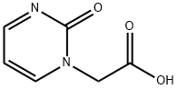 (2-氧代-1(2H)-嘧啶基)乙酸 结构式