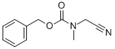 (N-CBZ-METHYLAMINO)ACETONITRILE 结构式