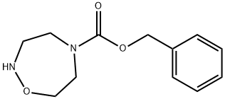 benzyl 1,2,5-oxadiazepane-5-carboxylate 结构式
