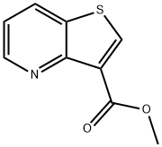 噻吩并[3,2-B]吡啶-3-羧酸甲酯 结构式