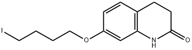 7-(4-Iodobutoxy)-3,4-dihydroquinolin-2-one 结构式