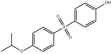 4-羟基-4'-异丙氧基二苯砜 结构式