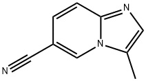 IMidazo[1,2-a]pyridine-6-carbonitrile, 3-Methyl- 结构式