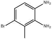 4-溴-3-甲苯-1,2-二胺 结构式