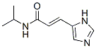 2-Propenamide,  3-(1H-imidazol-5-yl)-N-(1-methylethyl)- 结构式