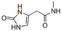 1H-Imidazole-4-acetamide,  2,3-dihydro-N-methyl-2-oxo- 结构式