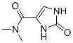 1H-Imidazole-4-carboxamide,  2,3-dihydro-N,N-dimethyl-2-oxo- 结构式