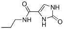 1H-Imidazole-4-carboxamide,  2,3-dihydro-2-oxo-N-propyl- 结构式