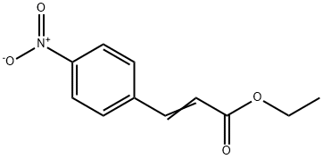 4-硝基肉桂酸乙酯 结构式