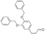 Benzenepropanal, 3,4-bis(phenylMethoxy)- 结构式