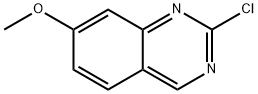 2-氯-7-甲氧基喹唑啉 结构式