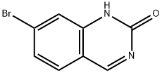 7-溴喹唑啉-2(1H)-酮 结构式