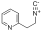 2-(2-ISOCYANOETHYL)PYRIDINE 结构式