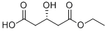 (S)-3-HYDROXYGLUTARATE ETHYL 结构式