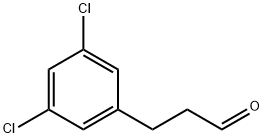 3-(3,5-DICHLORO-PHENYL)-PROPIONALDEHYDE 结构式