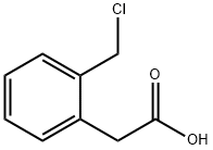 2-氯甲基苯乙酸 结构式